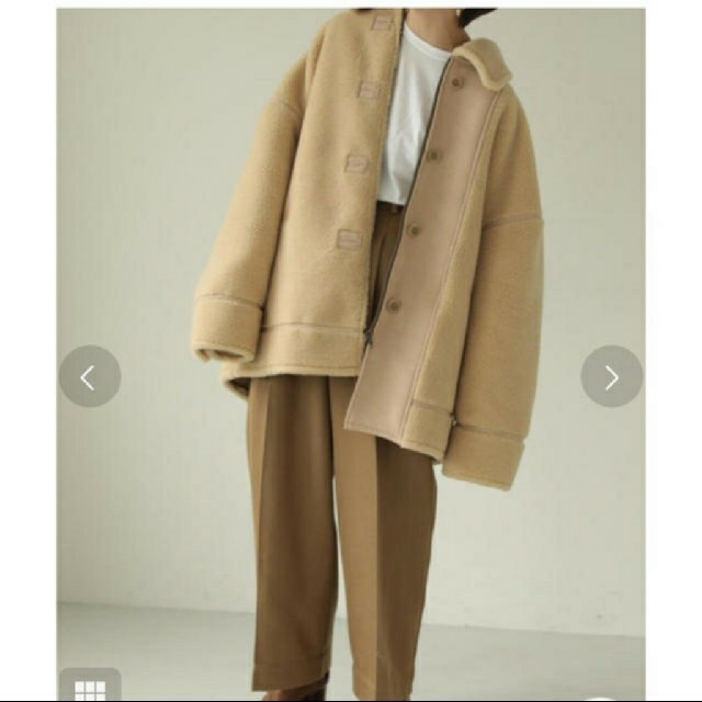 todayful ボンディングボアコート 36 今年人気のブランド品や