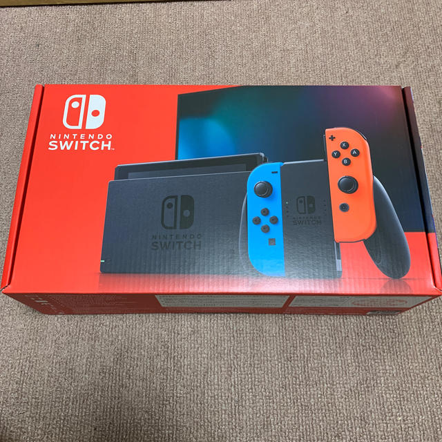 新型 Nintendo Switch ネオンブルー ネオンレッド　新品未開封品