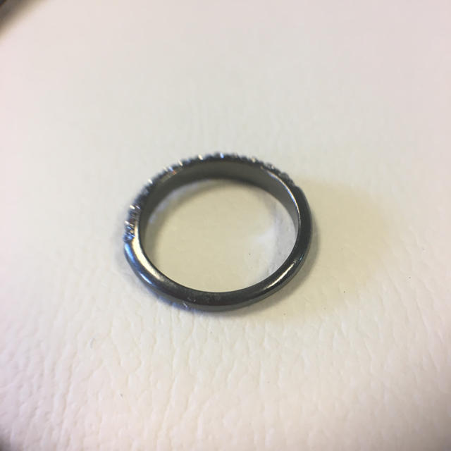 古着屋購入 ラインストーン リング 指輪  14号  レディースのアクセサリー(リング(指輪))の商品写真