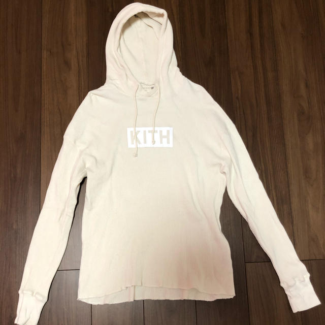 KITH Waffle Hoodie ワッフル パーカー ナチュラル