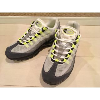 ナイキ(NIKE)のNIKE AIRMAX95 volt エアマックス95イエローグラデ 27.5(スニーカー)