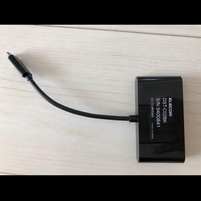 ELECOM(エレコム)のUSB Type-C マルチケーブル【Apple】　変換ケーブル スマホ/家電/カメラのPC/タブレット(PC周辺機器)の商品写真