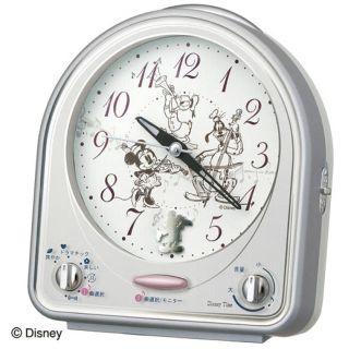 ディズニー(Disney)の【尼赤ずきん様専用】ディズニー目覚まし時計　SEIKO(置時計)