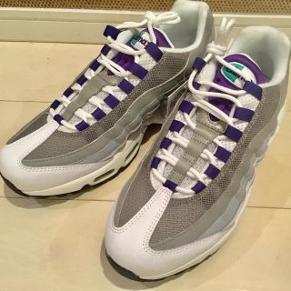 ナイキ(NIKE)のNIKE AIRMAX95 ナイキ エアマックス95 グレープ(スニーカー)