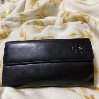 シャネル(CHANEL)のシャネル　長財布　美品　角擦れ有り　(長財布)