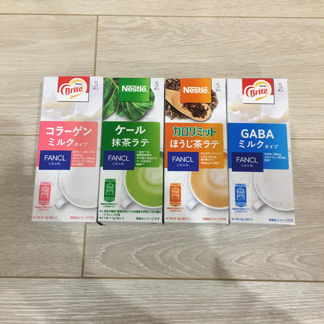 Nestle(ネスレ)のネスレ　メロディーさま専用　ファンケル　スティック飲料　新品未開封　4種類 食品/飲料/酒の健康食品(その他)の商品写真