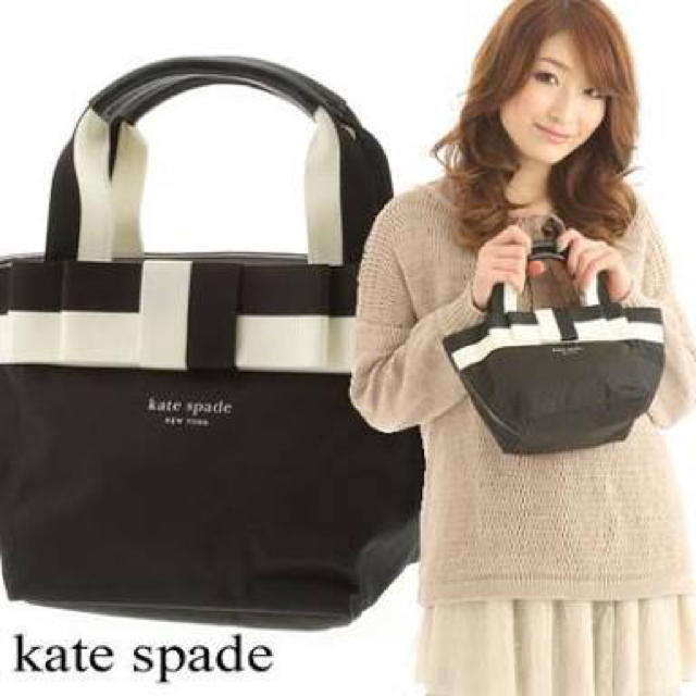 kate spade new york(ケイトスペードニューヨーク)のケイトスペード♡リボンミニトート レディースのバッグ(ハンドバッグ)の商品写真