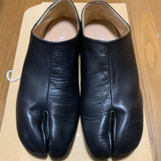 マルタンマルジェラ(Maison Martin Margiela)の19ss Margela マルジェラ 足袋フラットシューズ 41 ブラック(スリッポン/モカシン)