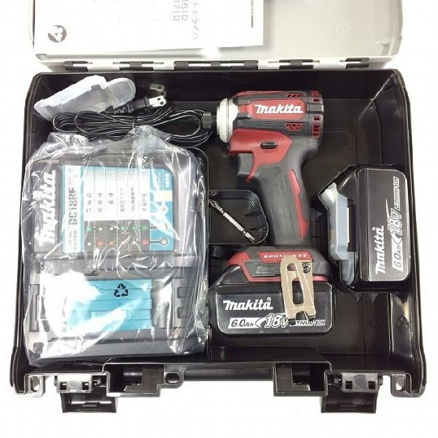 マキタインパクトドライバーTD171DGXAR 正規品! ogawask.com