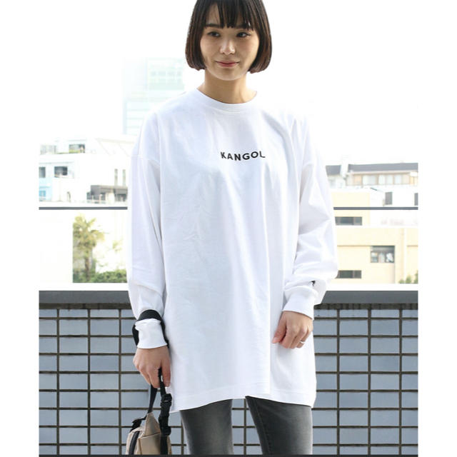 KANGOL(カンゴール)のKANGOL ゆったりロンT 重ね着にも✳︎♡ レディースのトップス(Tシャツ(長袖/七分))の商品写真