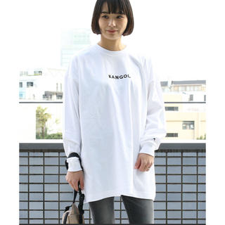 カンゴール(KANGOL)のKANGOL ゆったりロンT 重ね着にも✳︎♡(Tシャツ(長袖/七分))