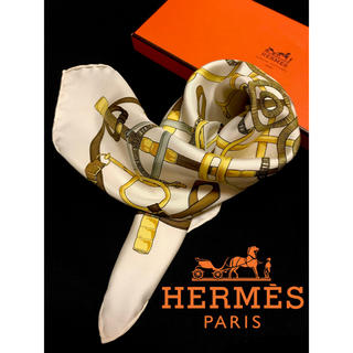 エルメス(Hermes)の新品未使用★HERMES エルメス プチカレ Eperon d'or スカーフ(バンダナ/スカーフ)
