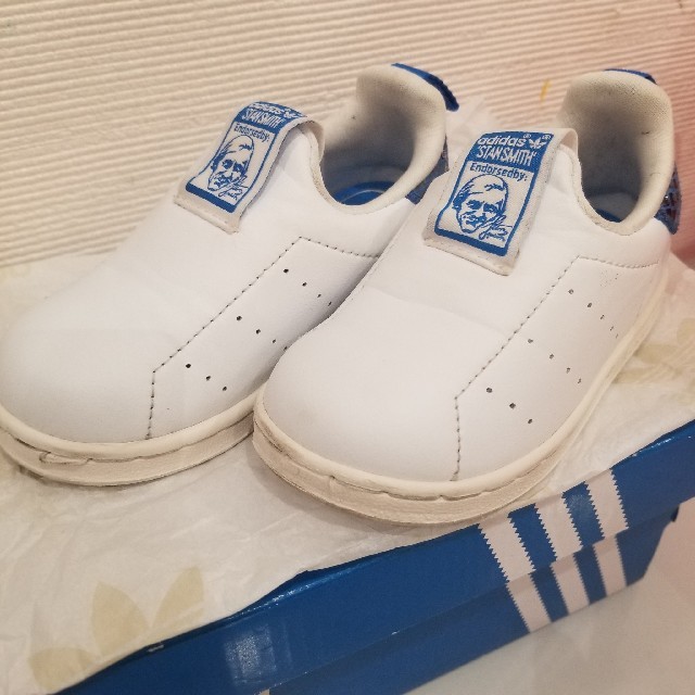 adidas(アディダス)のadidas スタンスミス スリッポン 13cm キッズ/ベビー/マタニティのベビー靴/シューズ(~14cm)(スニーカー)の商品写真