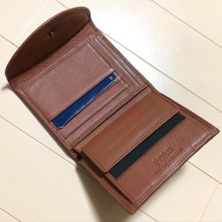 POLO RALPH LAUREN - 新品 ポロ ラルフローレン ペブルレザー 三つ折り ...