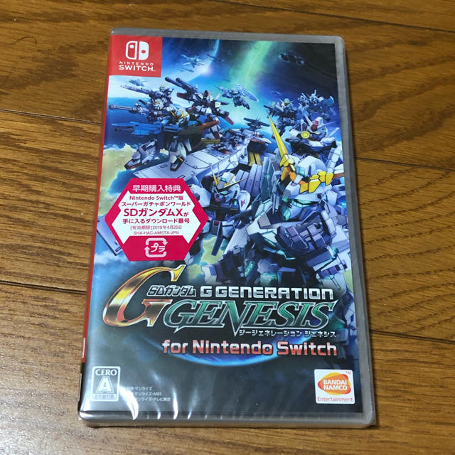 SDガンダム ジージェネレーション ジェネシス for Nintendo Swi エンタメ/ホビーのゲームソフト/ゲーム機本体(家庭用ゲームソフト)の商品写真