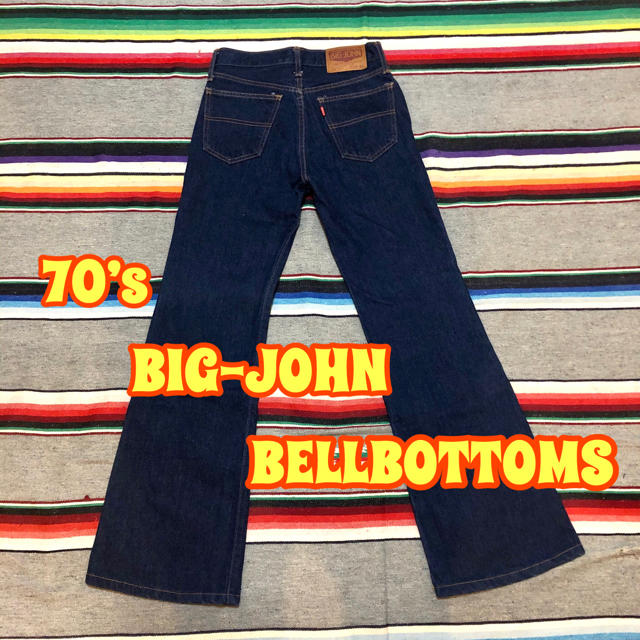 70’s 80’s BIG-JOHN ベルボトム | フリマアプリ ラクマ