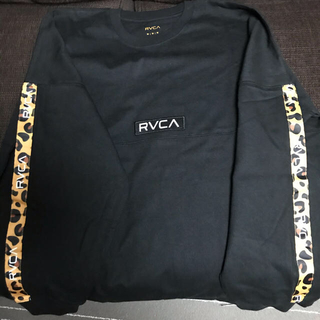 ルーカ(RVCA)のRVCA atmos ロンT 黒(Tシャツ/カットソー(半袖/袖なし))
