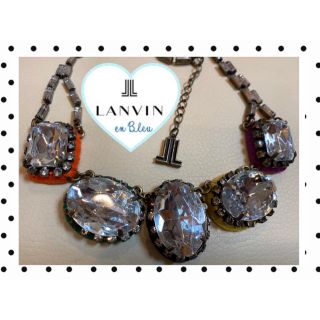 ランバンオンブルー(LANVIN en Bleu)のLANVIN en Blue《ランバンオンブルービジューネックレス 新品・未使用(その他)