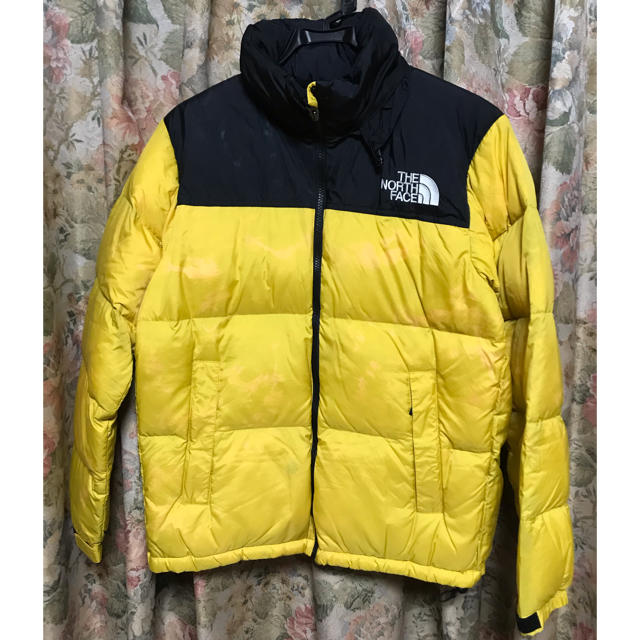 ★イエローヌプシダウンジャケット ノースフェイス　THE NORTH FACE