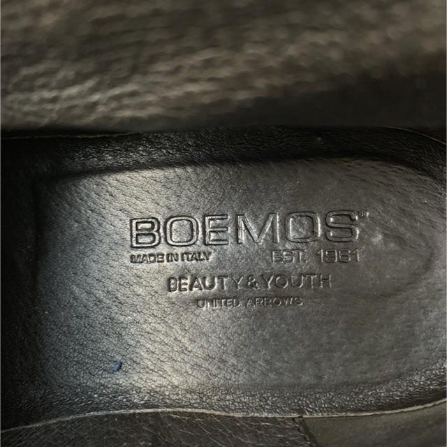 B&Y BOEMOS ブーツ 黒