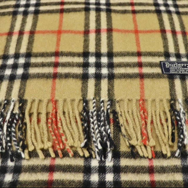 BURBERRY(バーバリー)のバーバリー　マフラー　カシミヤ　バーバリーチェック メンズのファッション小物(マフラー)の商品写真