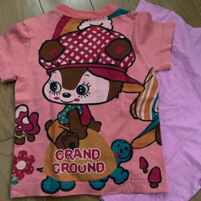 GrandGround(グラグラ)の80㎝ ☆グラグラ　Tシャツ キッズ/ベビー/マタニティのベビー服(~85cm)(Ｔシャツ)の商品写真