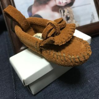 ミネトンカ(Minnetonka)の🎁MINNE TONKA🎁バックチャーム🎁本革スエード🎁(キーホルダー)