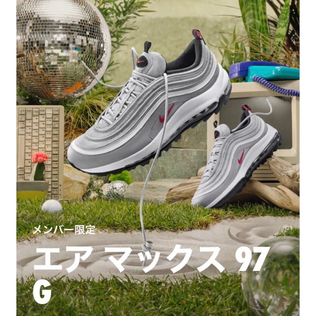 新品 / 27.5 / NIKE AIR MAX 97 G / ゴルフ シューズ