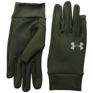 アンダーアーマー(UNDER ARMOUR)の40%オフ アンダーアーマー 手袋 XL グリーン グローブ 防寒 メンズ 冬用(手袋)