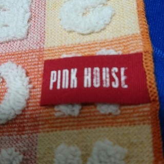 ピンクハウス(PINK HOUSE)のピンクハウス/オレンジタオル(ハンカチ)