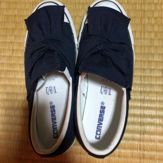 コンバース(CONVERSE)のコンバースリボンスリッポン25センチ(スリッポン/モカシン)