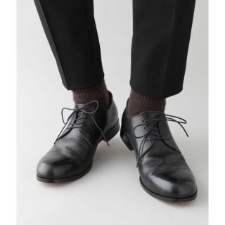 パドローネ(PADRONE)のPADRONE DERBY PLAIN TOE SHOES 40(ドレス/ビジネス)