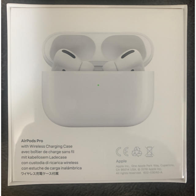 即日発送可　アップル　AirPods Pro MWP22J/A 新品未使用 1