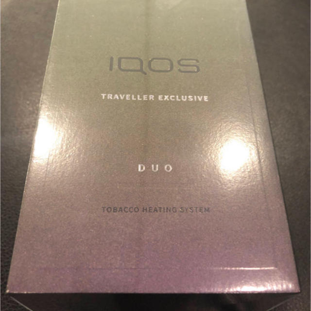 IQOS(アイコス)のIQOS 3 DUO イリディセント パープル＊免税店限定＊アイコス メンズのファッション小物(タバコグッズ)の商品写真