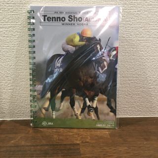 JRA60周年記念 天皇賞（秋）ウオッカ　リングノート(ノベルティグッズ)