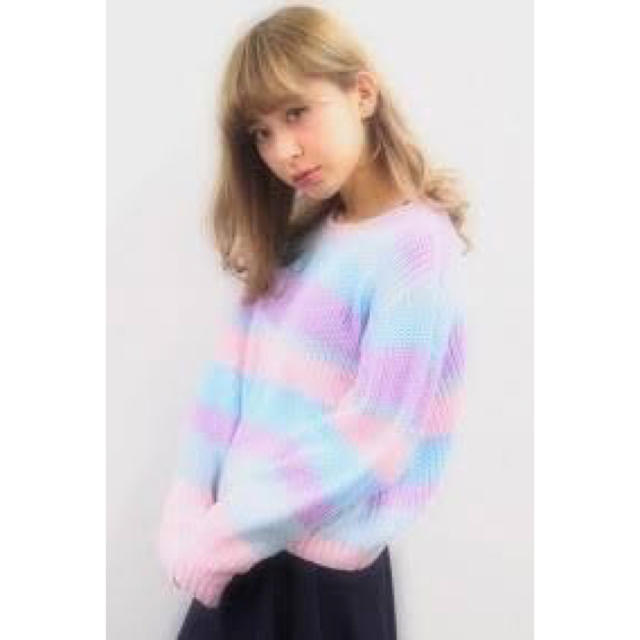 merry jenny(メリージェニー)の❣️マルチボーダーニットTOPS❣️ レディースのトップス(ニット/セーター)の商品写真