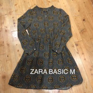 ザラ(ZARA)のZARA BASIC チュニックワンピース　M(チュニック)