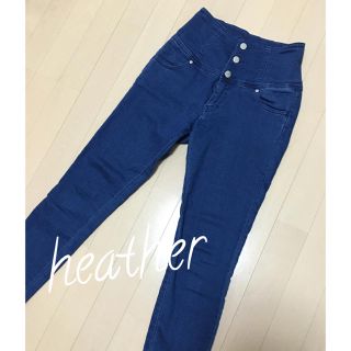 ヘザー(heather)のheather♡ハイウエストパンツ(スキニーパンツ)