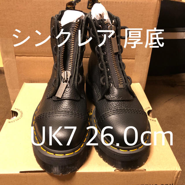 新品 Dr.Martens SINCLAIR シンクレア UK7 厚底 26cm