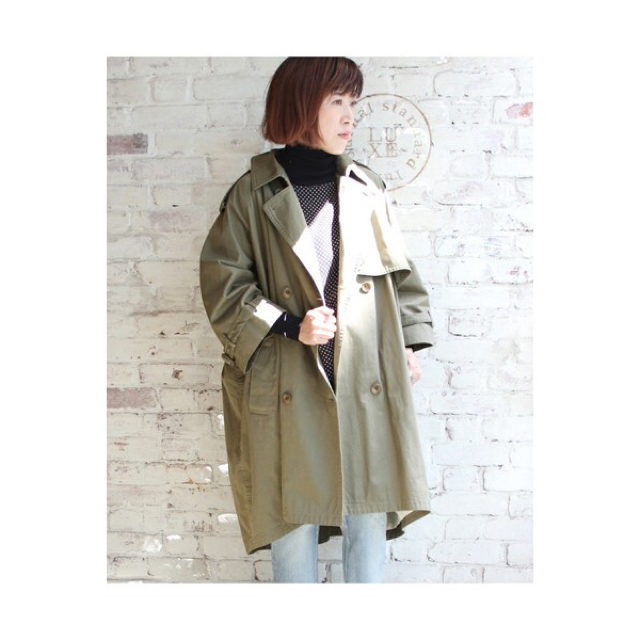 journal standard luxe  チノクロスBIGトレンチコート