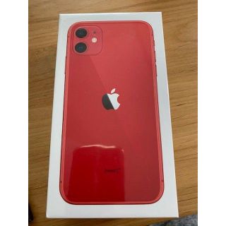 Apple - Iphone 11 128GB RED SIMフリー新品・未開封の通販 by