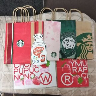 スターバックスコーヒー(Starbucks Coffee)のノベルティ品&スターバックスショッパー  バラ売り(ショップ袋)