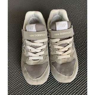 ニューバランス(New Balance)のニャーバランス996 グレー　19.5cm(スニーカー)