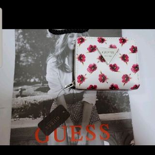 ゲス(GUESS)の【大人気】GUESS ゲス 財布 折り財布 ローズ♡(財布)