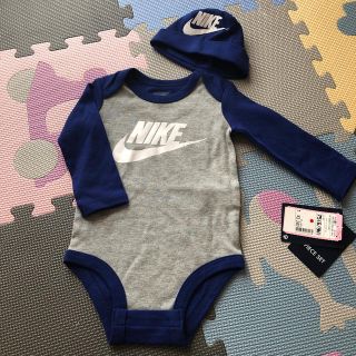 ナイキ(NIKE)のナイキ　ロンパース&キャップ(ロンパース)