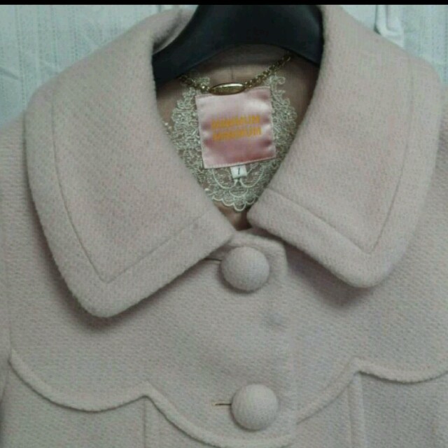 MINIMUM(ミニマム)のアンゴラ混ウールコート☆ レディースのジャケット/アウター(ロングコート)の商品写真