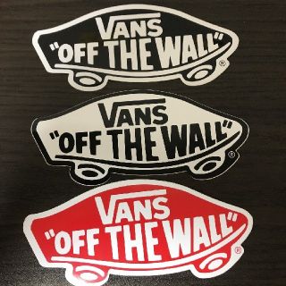 ヴァンズ(VANS)の「縦6.5cm横15cm」ＶＡＮＳステッカー１枚のお値段(その他)