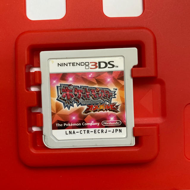 ポケモン(ポケモン)のポケットモンスター オメガルビー 3DS エンタメ/ホビーのゲームソフト/ゲーム機本体(携帯用ゲームソフト)の商品写真