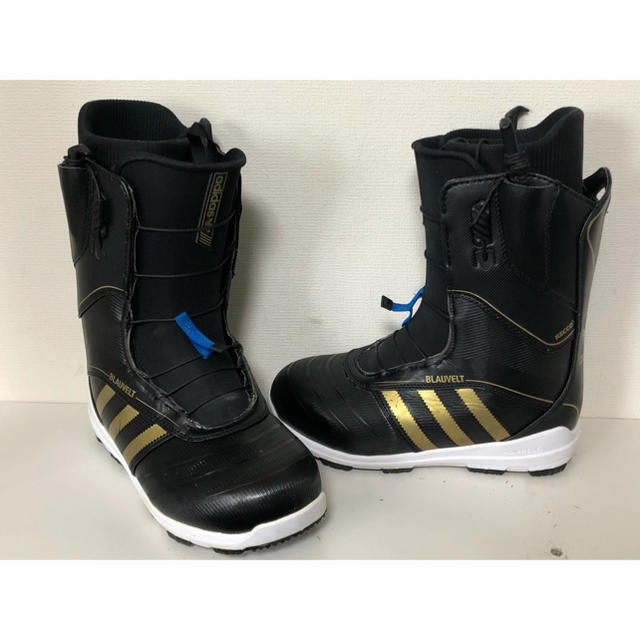 adidas(アディダス)のadidas/ボード/ブーツ/BLAUVELT/ブラック/28cm/ゴールド/黒 スポーツ/アウトドアのスノーボード(ブーツ)の商品写真