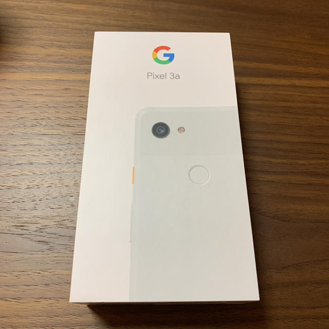 ANDROID(アンドロイド)の【新品・SIMフリー】pixel 3a 64GB 白　ラスト1台 スマホ/家電/カメラのスマートフォン/携帯電話(スマートフォン本体)の商品写真